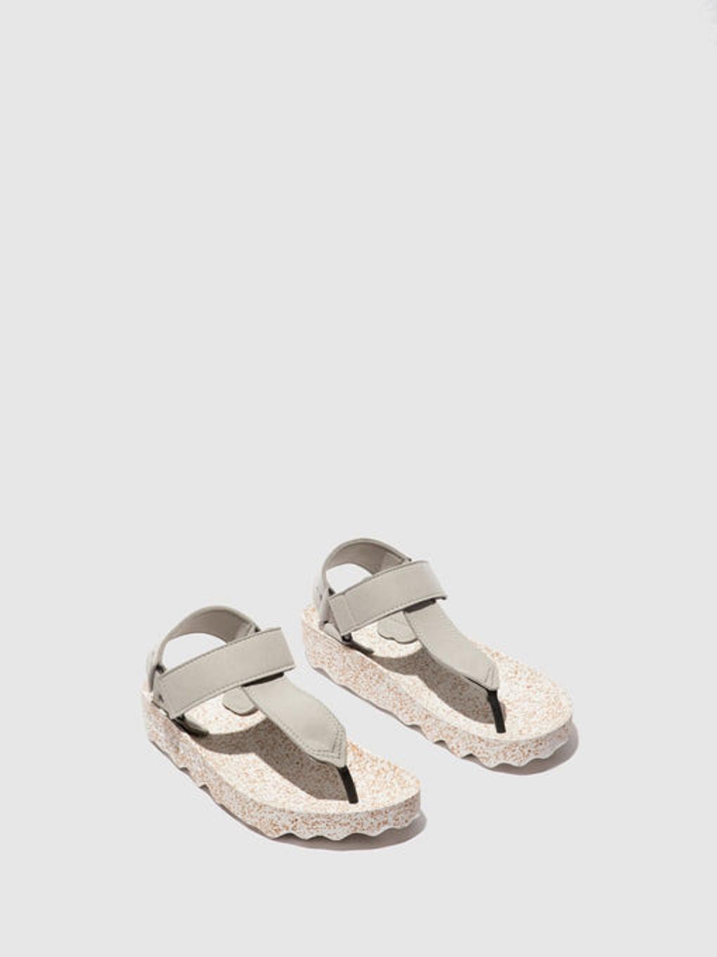 Asportuguesas Fizz Sandaalit Grey Suede - Naisten Thong Sandaalit ASPP018825FI Harmaat